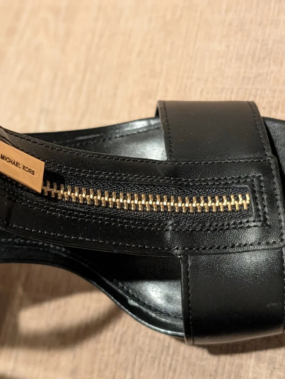 MICHAEL Michael Kors Women's Berkley Mid Platform T-Strap Sandals Size 8